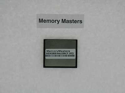 64 to 256 MB CF Factory Upgrade for Cisco 2800 Series