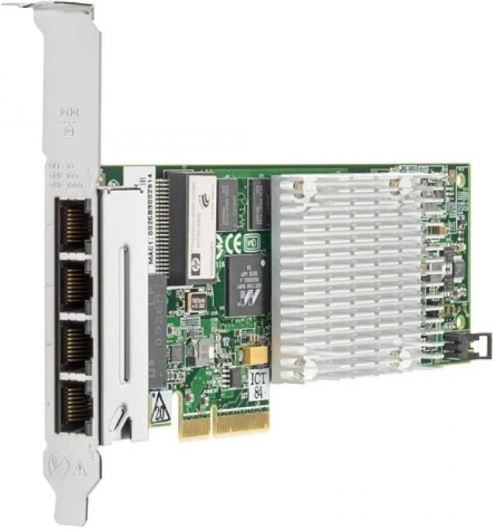 Адаптер HP NC375T PCIe 4Pt Gigabit Server (538696-B21)