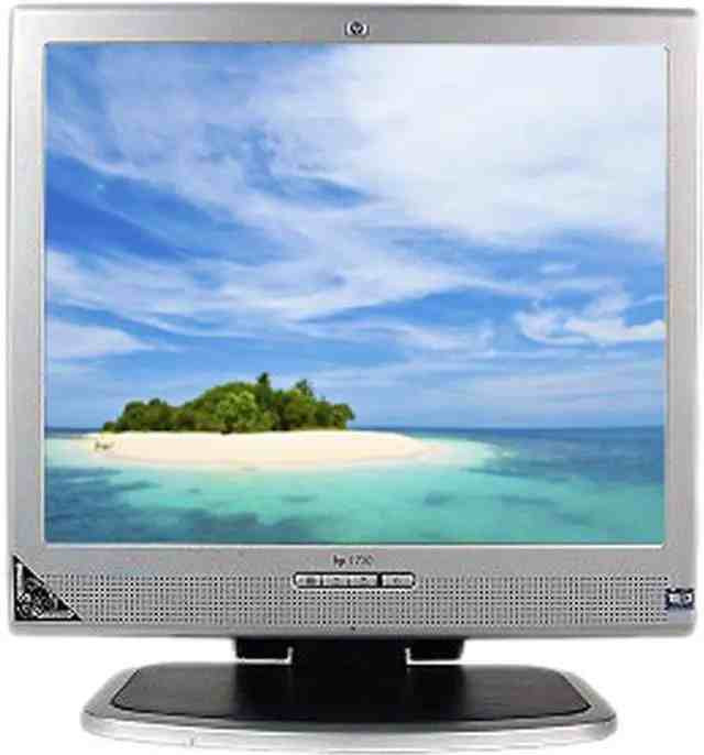 L1730 17 INCH TFT Monitor Silver/Black