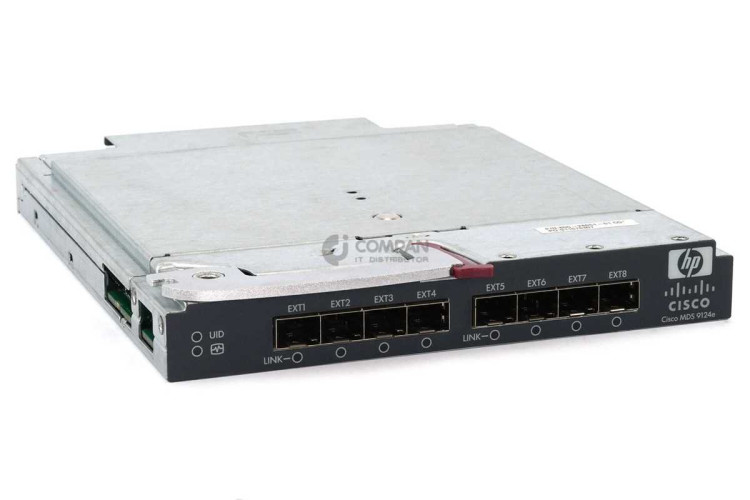 Cisco MDS 9124e 24 port Fabric Switch 4Gb SAN Switch; 24 ports enabled Cisco MDS 9124e 24 port Fabric Switch 4Gb SAN Switch; 24 ports enabled