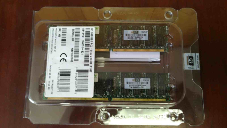 8GB REG PC2-6400 REG (2X4G) LP