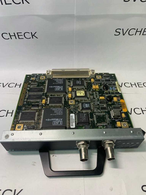 8-Port DS3 ATM Flow Control Processor Card. VP shaping with QoS - 32 MB