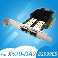 Сетевая карта Intel X520-DA2 10G Dual SFP+ оптическая