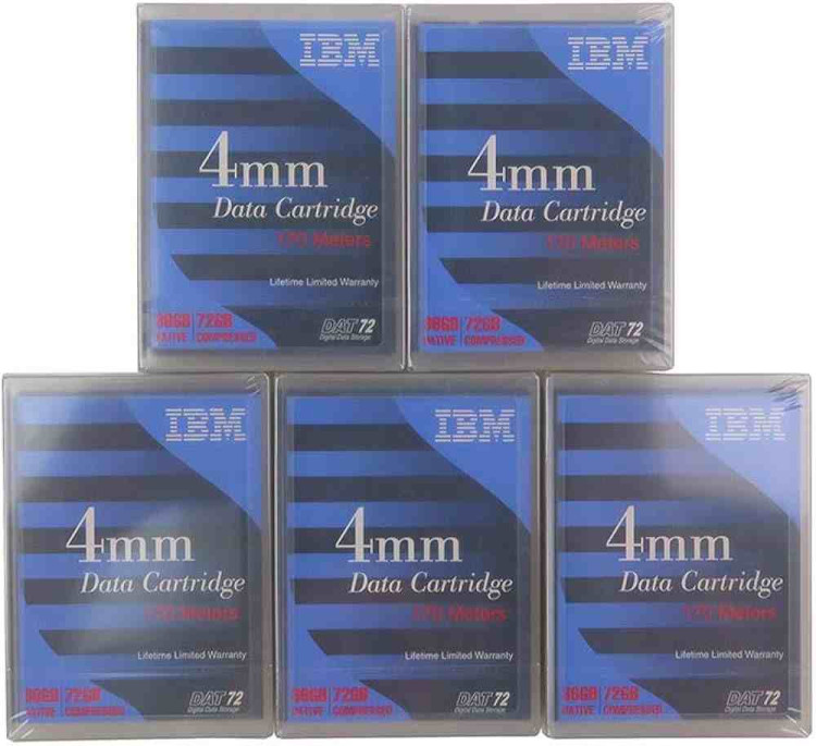 IBM Data Cartridge DDS5 5 pcs. 36/72 Gb IBM Data Cartridge DDS5 5 pcs. 36/72 Gb