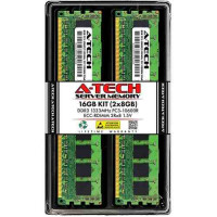 1x 4GB PC3-10600 CL9 ECC DDR3 VLP RDIMM
