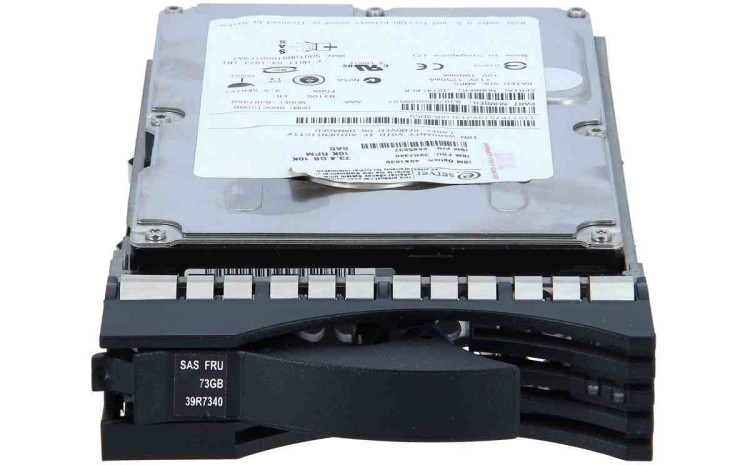 IBM 73.4GB 10K SAS 3.5" HOT SWAP HARD DRIVE 39R7340
