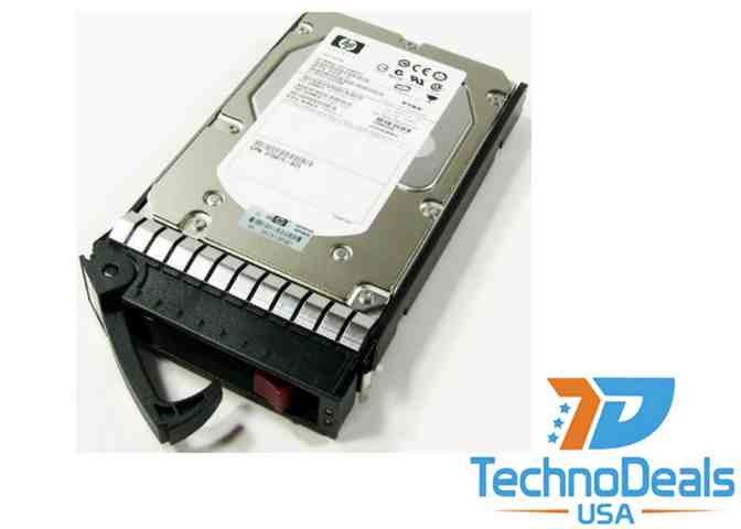 CLEAN PULLS 376595-001 HP 146GB 3GB/s 15K SAS 3.5" SP HHD W/ Tray