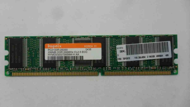 IBM 1 x 256Mb ECC PC2100 DDR SDRAM