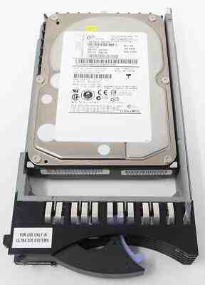 IBM 36GB 15K U320 SCSI HARD DRIVE W/TRAY 80PIN