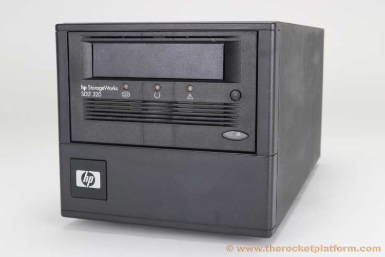 HP 160/320GB EXTERNAL CARBON LVD TAPE DRIVE NEW BULK 257321-002