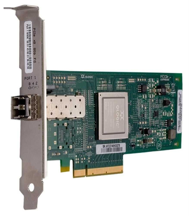 HP 81Q PCIE STORAGE WORKS FC HOST BUS ADAPTER CARD NEW BULK 489190-001 HP 81Q PCIE STORAGE WORKS FC HOST BUS ADAPTER CARD NEW BULK 489190-001