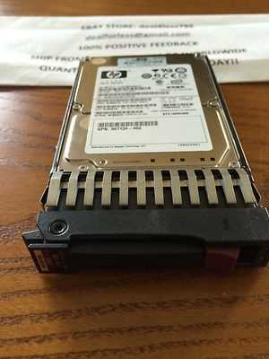 HP 146GB 10K 6G 2.5" SAS DUAL PORT HARD DRIVE NEW BULK  507129-002