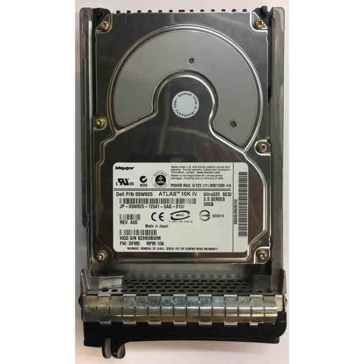 36GB U320 10K 80PIN SCSI HDD
