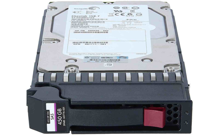 HP P2000 450GB 6G SAS 15K 3.5in ENT HDD