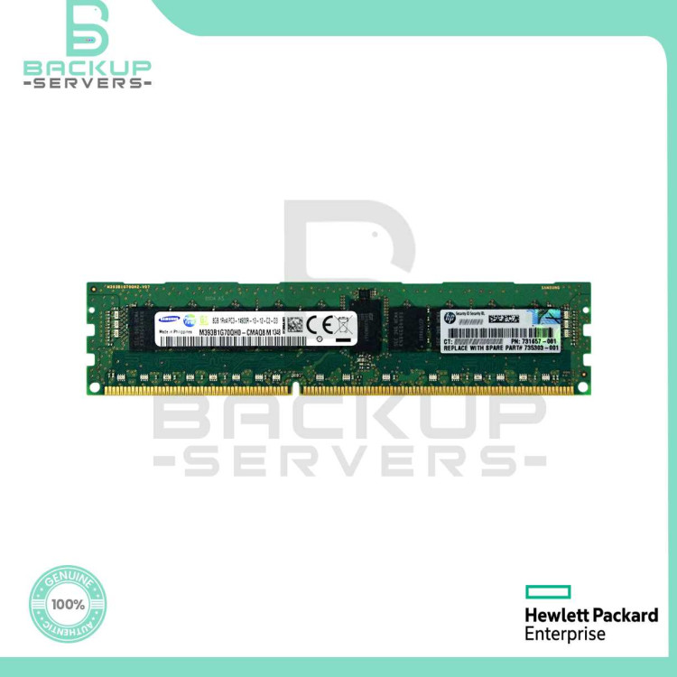 Память HP 8Gb DDR3 (731761-B21) DIMM ECC Reg PC3-14900 CL13