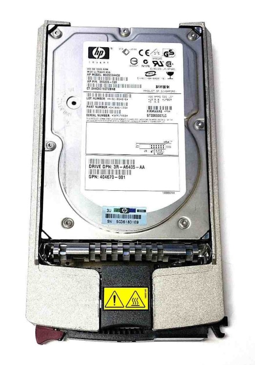 405789-001 HP 300GB 10K ULTRA 320 68 PIN Universal NON Hot Swap Hard Drive 405789-001 HP 300GB 10K ULTRA 320 68 PIN Universal NON Hot Swap Hard Drive