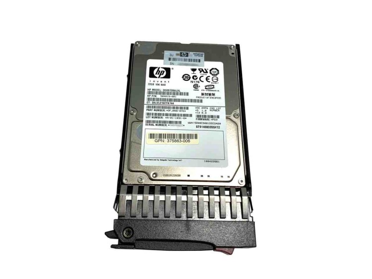 486824-001 HP 72GB 10K rpm Hot Plug SAS 2.5 Dual Port Hard Drive 486824-001 HP 72GB 10K rpm Hot Plug SAS 2.5 Dual Port Hard Drive