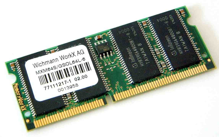 SA-5302 MEM,DIMM,64M,SDRAM W/BAT