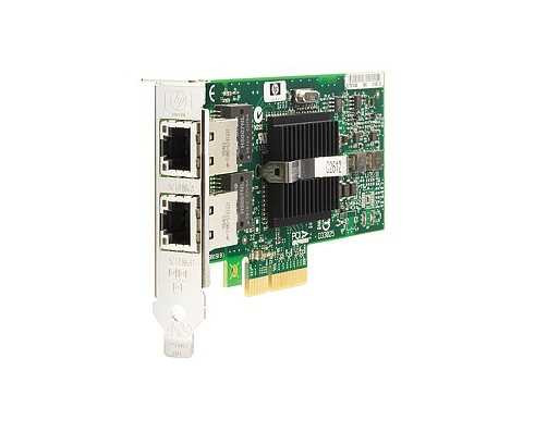 HP NC360T PCI-E DUAL PORT ADAPTER NEW BULK 412646-001 HP NC360T PCI-E DUAL PORT ADAPTER NEW BULK 412646-001