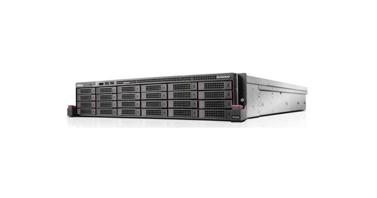 Сервер Lenovo ThinkServer RD650 1xE5-2609v3 DDR3 1x8Gb 2x750W Raid 720 /TPM module/Remote Present (70D20008EA)