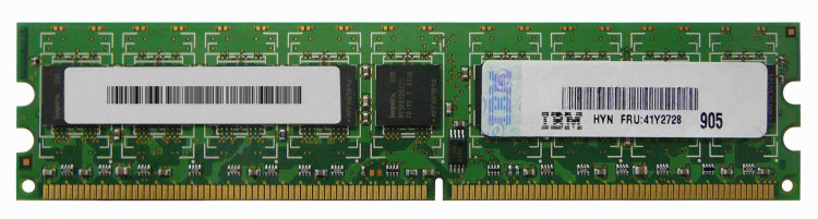 IBM 1 GB (1x1gb) PC2-5300 CL5 ECC DDR2 SDRAM DIMM
