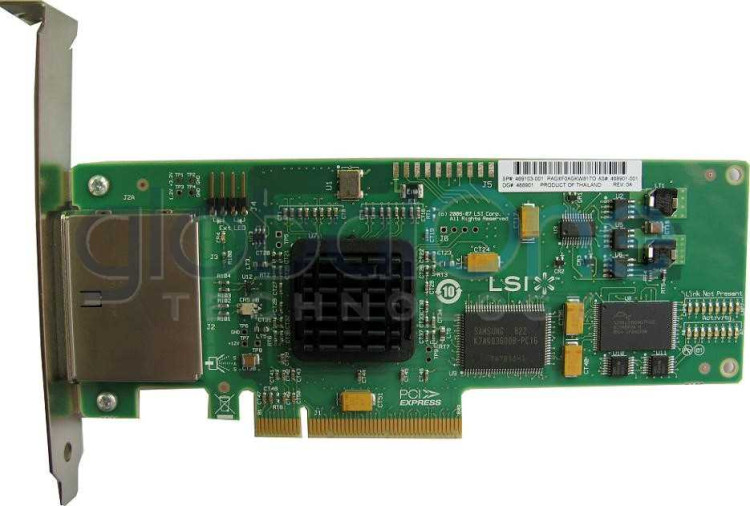 HP SC08GE EXT PCI-E 8 DUAL PORT CONTROLLER CARD 488765-B21