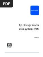 HP Disk System 2300 Deskside Deskside model; does not include disk  integration; includes pedestal,2 power  supplies,1 BCC,terminator,manual. EOL