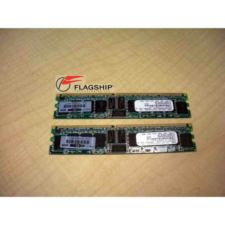 376638-B21 HP 1GB  (2X512MB) PC3200 DDR ECC KIT