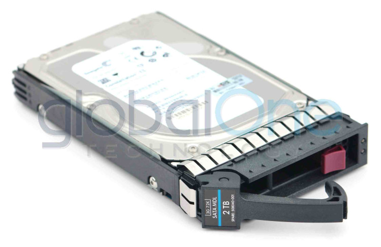 507632-B21 HP 2TB 7.2K 3.5 SATA HARD DRIVE