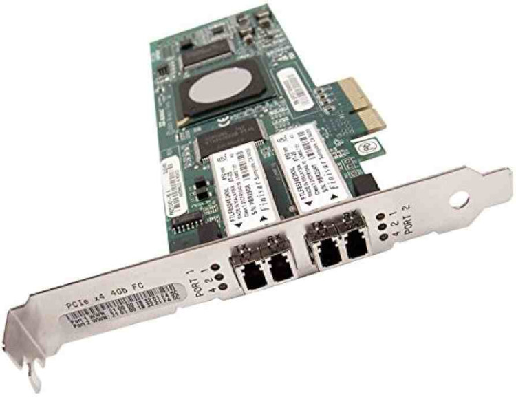 QLE2462 Qlogic SANBlade 4GB Dual Ports Fibre PCI-E