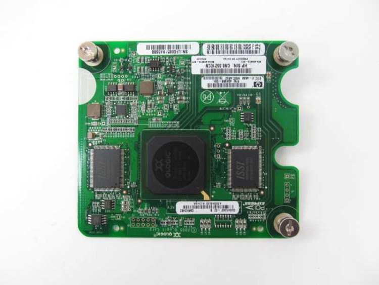 HP BLC QLOGIC QMH2462 4GB FC HBA HP c-class BLADESYSTEM QMH2462-HP