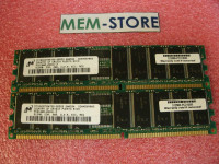 HP 1GB (2X512MB) PC2100 DDR KIT NEW BULK 300679-B21