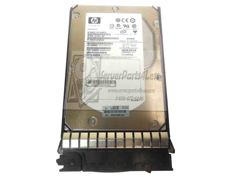 HP 146GB 15K SAS 3.5 DP HDD