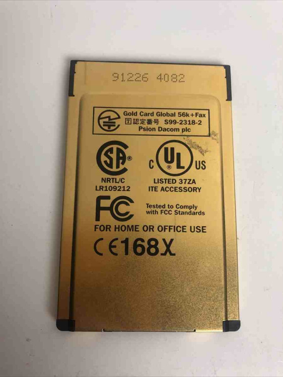 SI, CRD, PSION, 56KPCMCIA