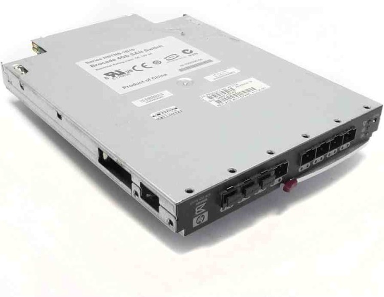F/S RETAIL AE370A HP Brocade BladeSystem 4/12 SAN Switch F/S RETAIL AE370A HP Brocade BladeSystem 4/12 SAN Switch