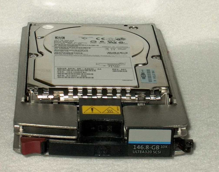HP 146.8GB ULTRA320 HOT PLUG 10K SCSI 80 PIN HARD DRIVE NEW BULK 404708-001