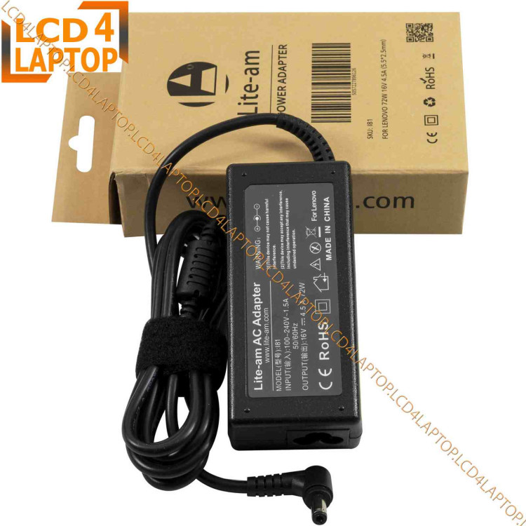 ThinkPad 72W AC Adapter Europe linecord