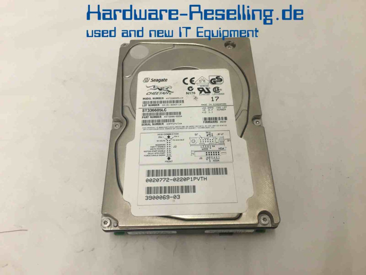 36.4GB ULTRA160 80 PIN