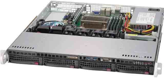 Supermicro SYS-5019S-MR Сервер массового сегмента 1U |