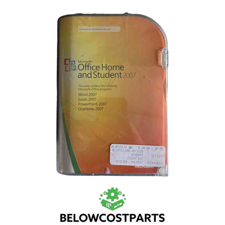 OEM Microsoft Office Home and Student 2007 UK (bevat Word, Excel, Powerpoint & OneNote) Geen installatie CD meegeleverd OEM Microsoft Office Home and Student 2007 UK (bevat Word, Excel, Powerpoint & OneNote) Geen installatie CD meegeleverd