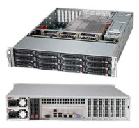 Платформа SuperMicro SSG-6027R-E1R12N 3.5" SAS/SATA LSI2108 1G 2P (SSG-6027R-E1R12N)