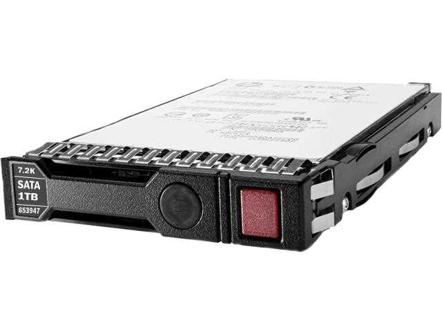 HP 1TB 7200 RPM 3.5" SAS DP SC 6G MDL SC HARD DRIVE 653947-001