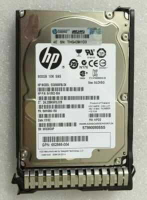 Жесткий диск HP 900GB 6G SAS 10K 2.5in SC ENT HDD (652589-B21)