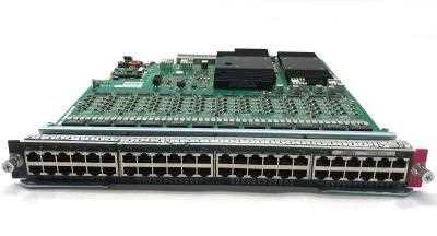 Cat 6500 PoE 802.3af 10/100/1000 48-port(RJ45)CEF256 card
