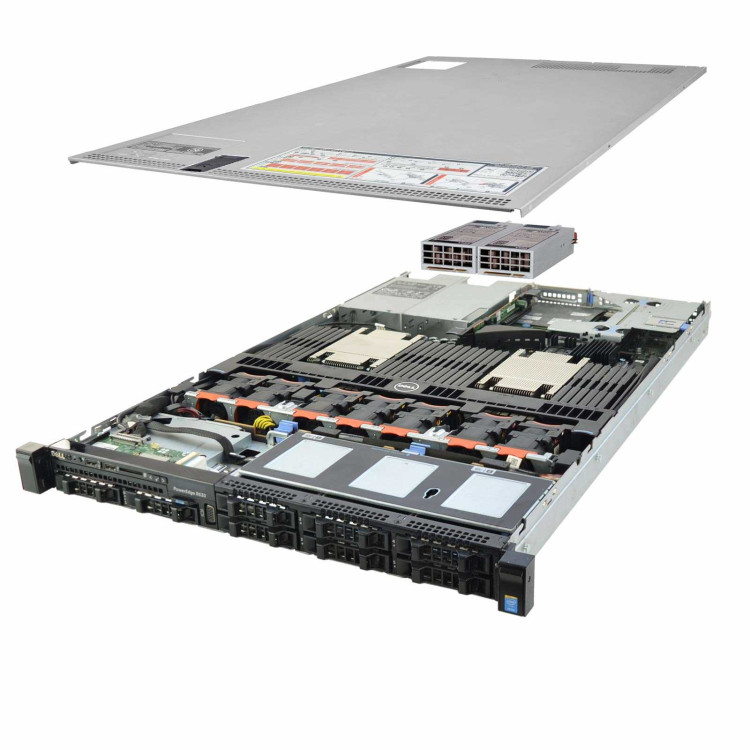 Сервер Dell PowerEdge R630 1xE5-2650v3 2x8Gb 2RRD x8 2.5" RW H730 iD8En 1G 4P 1x750W 3Y PNBD QLE 2562/No Bezel (210-ACXS-69)