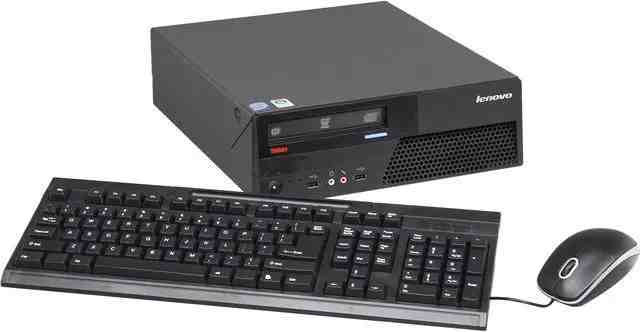 ThinkCentre M58p SFF Intel Core 2 Quad Q9400-2.6GHz 2x2GB 500GB DVD-Rec Gbit WinXP Pro, incl Windows 7 Pro 32b ML ThinkCentre M58p SFF Intel Core 2 Quad Q9400-2.6GHz 2x2GB 500GB DVD-Rec Gbit WinXP Pro, incl Windows 7 Pro 32b ML