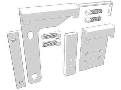 ASSY, BRKT, RTNR MOD, 2.0 ASSY, BRKT, RTNR MOD, 2.0