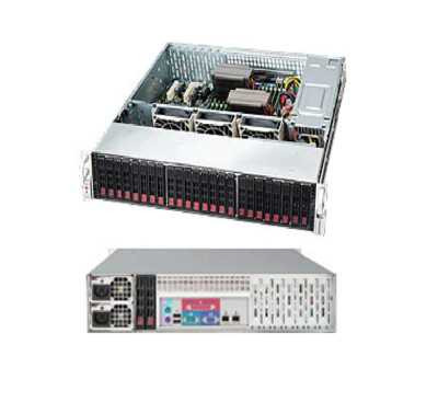 Корпус SuperMicro CSE-216BE26-R1K28LPB 2U/24+2x2.5" HS HDD/2x1280W (CSE-216BE26-R1K28LPB)