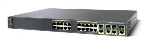 Cisco Catalyst 2960 24 10/100/1000 4 T/SFP LAN Base Image