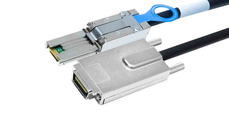 SAS kabel, SFF8470/SFF8470, 1M SAS kabel, SFF8470/SFF8470, 1M